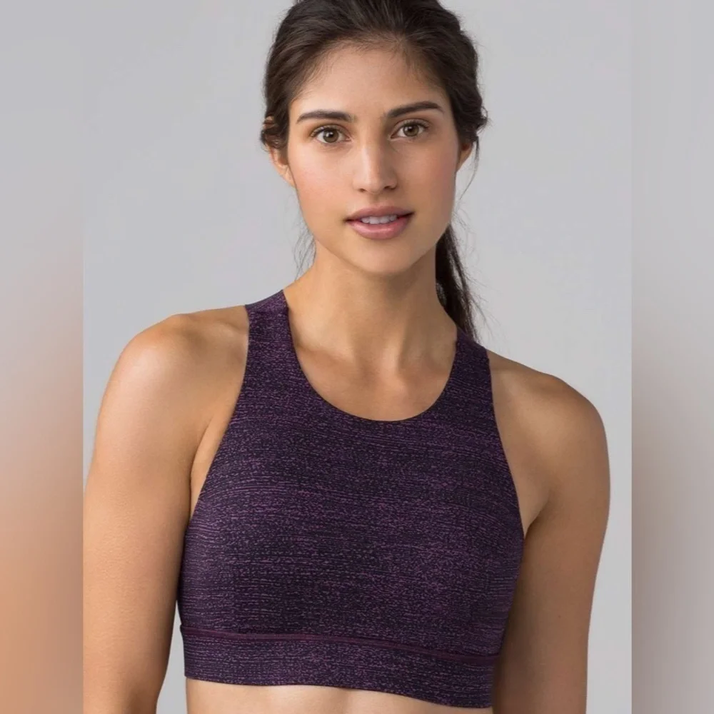 Lululemon Fast & Free Sports Bra (Nulux) Workout Activewear Running